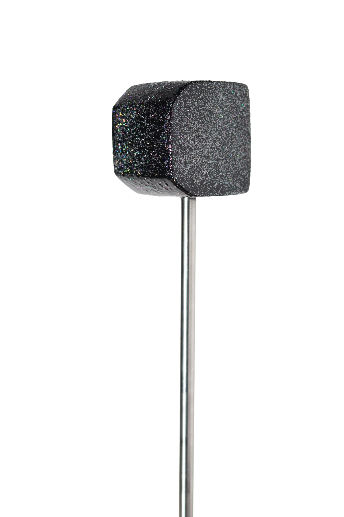 Maple Wood Beater- Black Stain + Glitter Finish